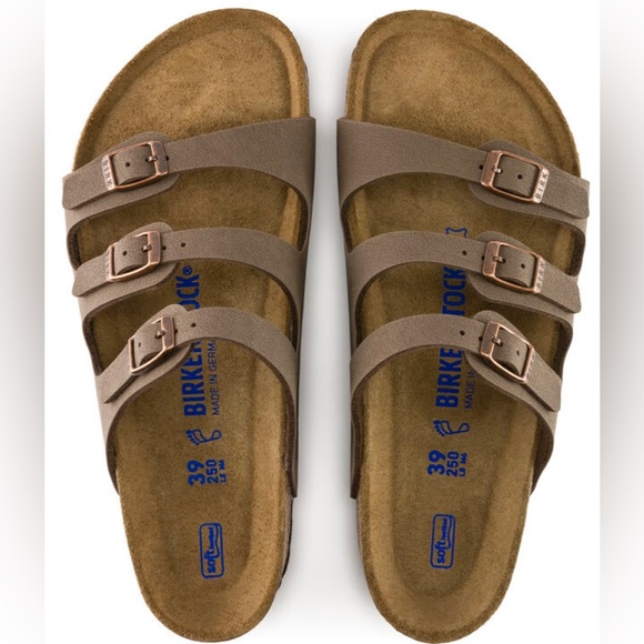 NIB✨Birkenstock Women’s Three-Strap Comfort Soft Footbed Slide Sandal- Florida - Picture 6 of 16